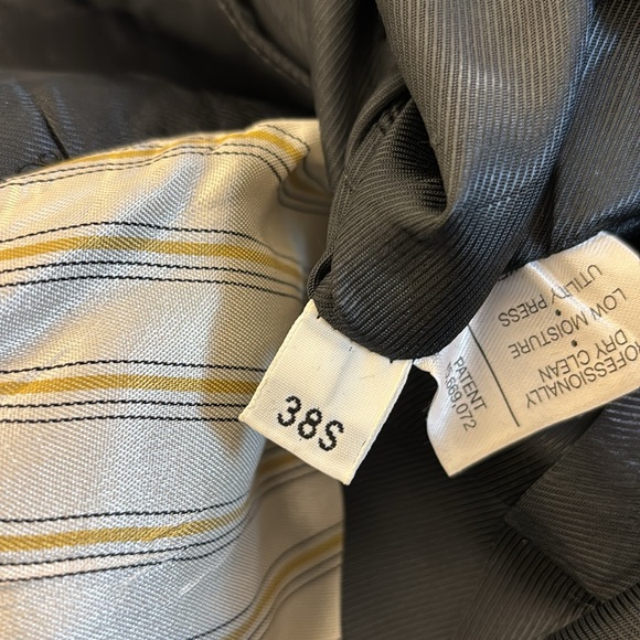 Loro Piano Blue Pinstripe Sport Jacket Blazer Men by Daniel Cremieux Size 38S - Picture 14 of 15